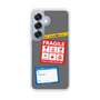 Slim Protection Case［ FRAGILE Stickers - Gray ］
