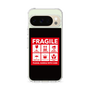 Slim Protection Case［ FRAGILE Sticker - Black ］