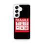 Slim Protection Case［ FRAGILE Sticker - Black ］