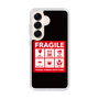 Slim Protection Case［ FRAGILE Sticker - Black ］