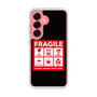 Slim Protection Case［ FRAGILE Sticker - Black ］