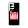 Slim Protection Case［ FRAGILE Sticker - Black ］