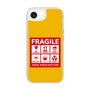 Slim Protection Case［ FRAGILE Sticker - Yellow ］