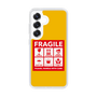 Slim Protection Case［ FRAGILE Sticker - Yellow ］