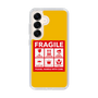 Slim Protection Case［ FRAGILE Sticker - Yellow ］