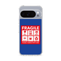 Slim Protection Case［ FRAGILE Sticker - Blue ］