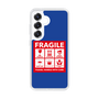 Slim Protection Case［ FRAGILE Sticker - Blue ］