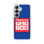Slim Protection Case［ FRAGILE Sticker - Blue ］
