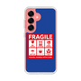 Slim Protection Case［ FRAGILE Sticker - Blue ］