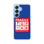 Slim Protection Case［ FRAGILE Sticker - Blue ］