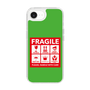 Slim Protection Case［ FRAGILE Sticker - Green ］