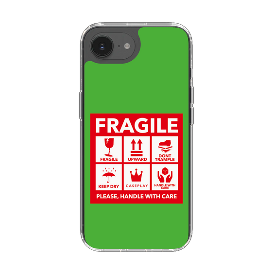 Slim Protection Case［ FRAGILE Sticker - Green ］