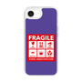 Slim Protection Case［ FRAGILE Sticker - Purple ］