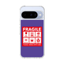 Slim Protection Case［ FRAGILE Sticker - Purple ］
