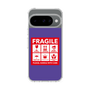 Slim Protection Case［ FRAGILE Sticker - Purple ］