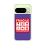 Slim Protection Case［ FRAGILE Sticker - Purple ］
