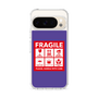 Slim Protection Case［ FRAGILE Sticker - Purple ］
