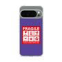 Slim Protection Case［ FRAGILE Sticker - Purple ］