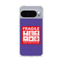 Slim Protection Case［ FRAGILE Sticker - Purple ］