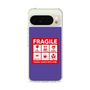 Slim Protection Case［ FRAGILE Sticker - Purple ］