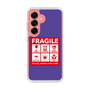 Slim Protection Case［ FRAGILE Sticker - Purple ］
