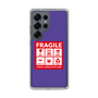 Slim Protection Case［ FRAGILE Sticker - Purple ］