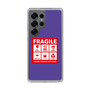 Slim Protection Case［ FRAGILE Sticker - Purple ］
