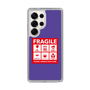 Slim Protection Case［ FRAGILE Sticker - Purple ］
