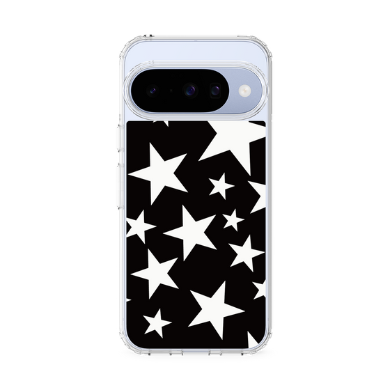 Slim Protection Case［ Stars - Black ］