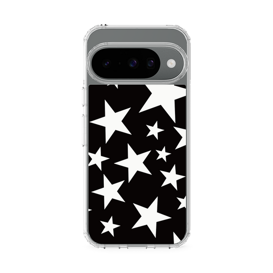 Slim Protection Case［ Stars - Black ］