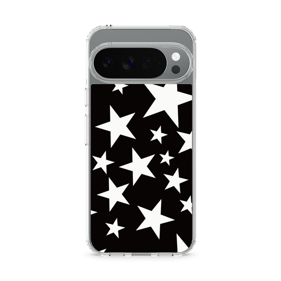 Slim Protection Case［ Stars - Black ］