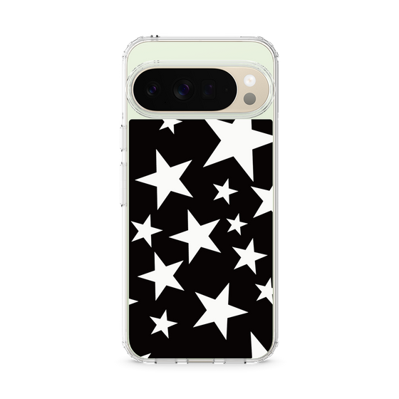 Slim Protection Case［ Stars - Black ］