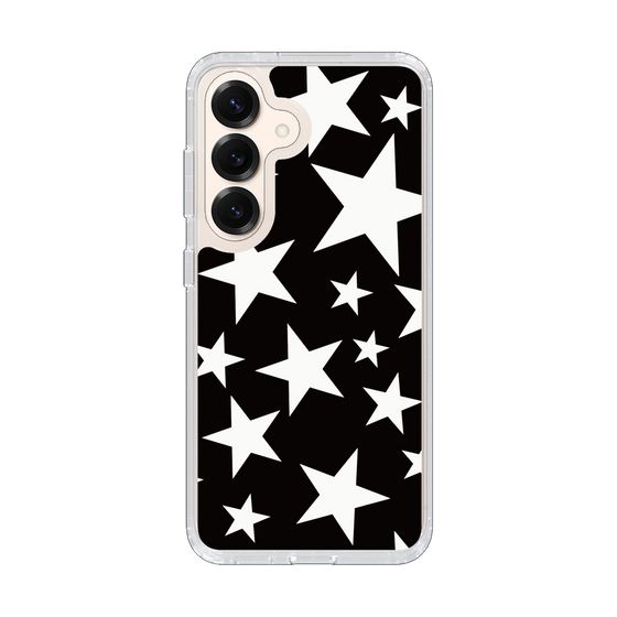 Slim Protection Case［ Stars - Black ］