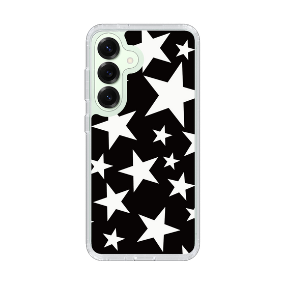 Slim Protection Case［ Stars - Black ］
