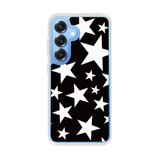 Slim Protection Case［ Stars - Black ］