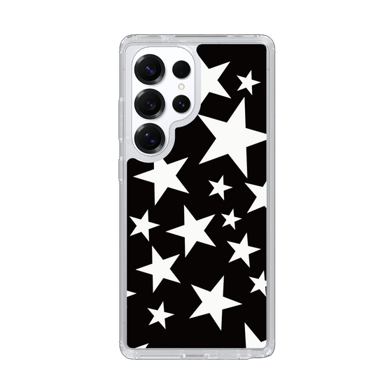 Slim Protection Case［ Stars - Black ］