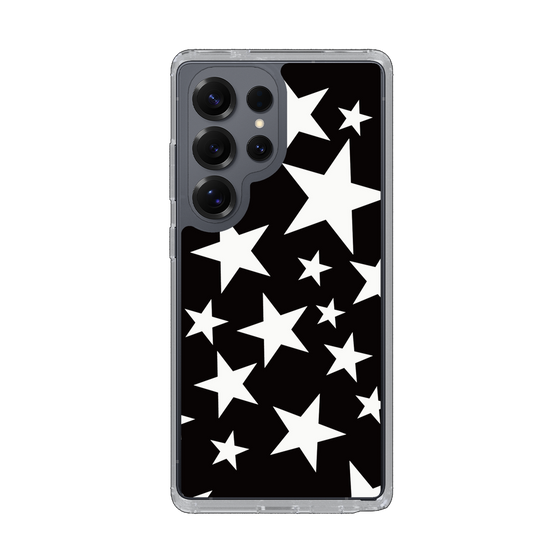 Slim Protection Case［ Stars - Black ］