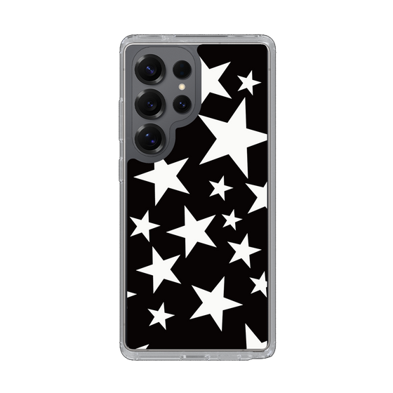 Slim Protection Case［ Stars - Black ］