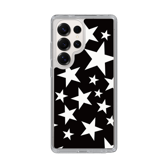 Slim Protection Case［ Stars - Black ］