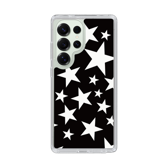 Slim Protection Case［ Stars - Black ］