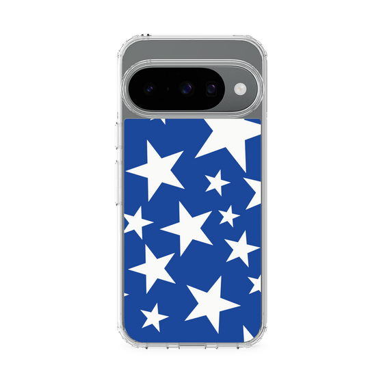 Slim Protection Case［ Stars - Blue ］