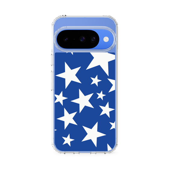 Slim Protection Case［ Stars - Blue ］