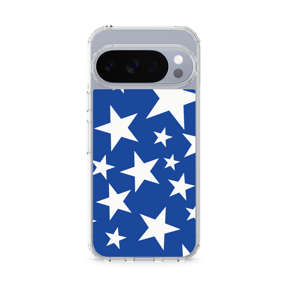 Slim Protection Case［ Stars - Blue ］