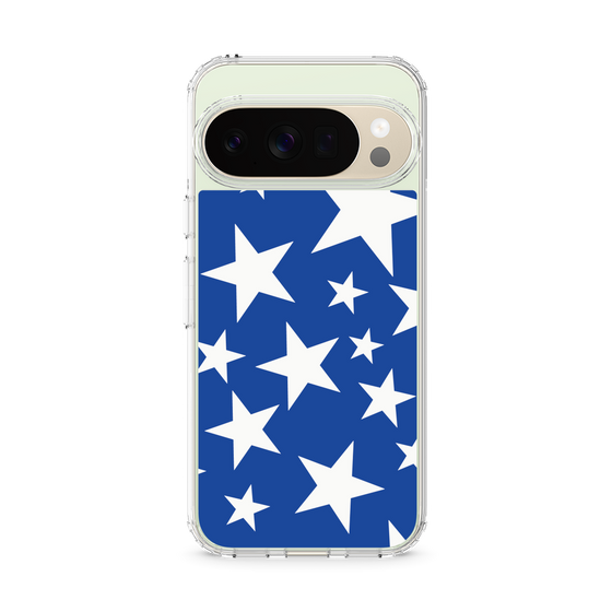 Slim Protection Case［ Stars - Blue ］