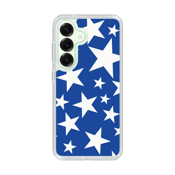 Slim Protection Case［ Stars - Blue ］