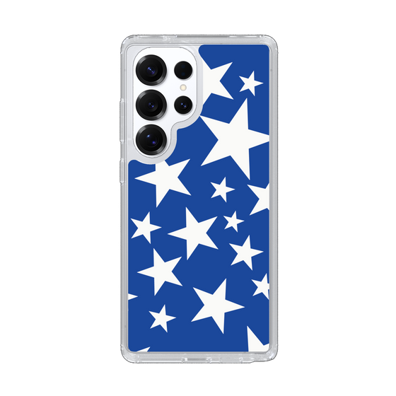 Slim Protection Case［ Stars - Blue ］