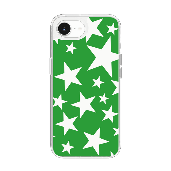 Slim Protection Case［ Stars - Green ］