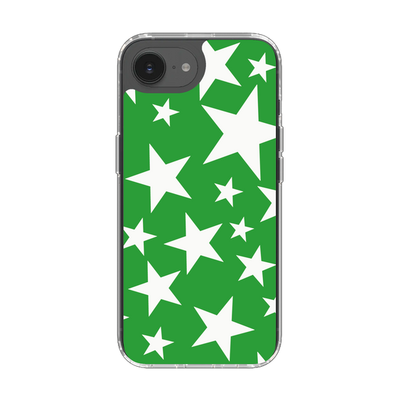 Slim Protection Case［ Stars - Green ］