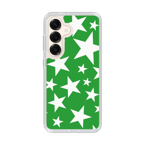 Slim Protection Case［ Stars - Green ］
