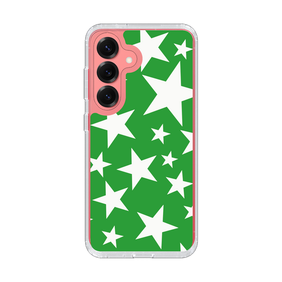 Slim Protection Case［ Stars - Green ］